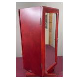 Rotating 2 Sided Jewelry Cabinet