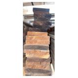 (17) Rough Cut, Hardwood, Walnut Boards