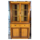 Vintage Wooden Display Cabinet