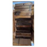 (17) Red Oak, Hard Wood, Rough Cut Boards
