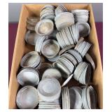 Vintage Zinc Mason Jar Lids