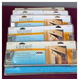 (5) Over Cabinet Kitchen Towel Bar Hanger