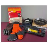 Oven/Fire Mits, Cooking Skewer Sets, & Assorted Outdoor Items