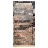 Stack of (18) Hard Wood, Rough Cut, Ash Boards