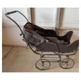 Antique Rolling Baby Carriage