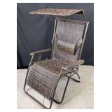 New Gravity Free Recliner with Sun Shade. 20” seat width