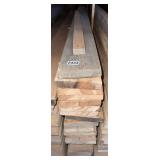 Stack of (30) Hard Wood, Rough Cut, Red Oak Boards