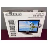 NIB Curtis 19” TV DVD Combo