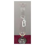 Weighted Sterling Bud Vase