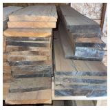 (25) Various Sized Hardwood, Rough Cut, Red Oak Boards