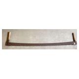 Vintage Two Person Hand Saw