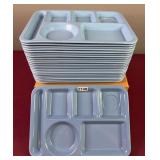 37 Divided Lunch Serving Trays