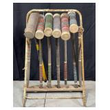 Croquet Set Without Balls