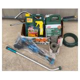 (2) New Jugs of Insect Killer, New Spray Hose Attachment & Misc. Outdoor Appliances