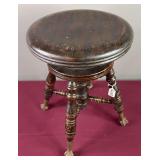 Ball & Claw Piano Stool