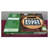 NIB Solar House Number Kit