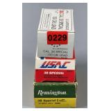 Assortment of .38 Special Ammo (136 Rounds)