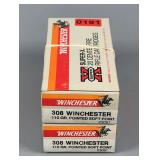 Winchester 308 WIN 110 Gr. Pointed Soft Point Ammunition, 40 Count