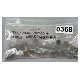 Nichols Stallion 32-38 & Nichols Derringer Toy Bullets