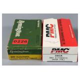 (50) PMC & (9) Remington .380 Automatic Ammo