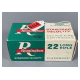 Remington Standard Velocity Kleanbore .22 LR Ammunition, 500 Count