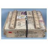 Wooden Crate of Made in Russia 7.62x39mm HP Ammunition, “1600 PCS.”