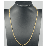 14k Italy Gold Chain Necklace