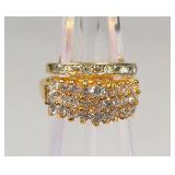 Pair of Unmarked Gold Rings