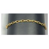 '750 Italy' Gold Bracelet