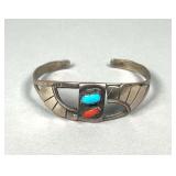 Marked 'K.V.' Turquoise Bracelet