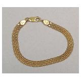 14k Italy Gold Bracelet