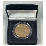 Ronald Reagan Coin & Case