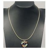 925 Silver Necklace & 925 Heart Pendant