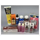 Various Gun Cleaning Supplies