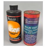 Pair of Partial Smokeless GunPowder Containers