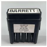 Barrett .50 Cal Ammunition & Case (10 Rounds)