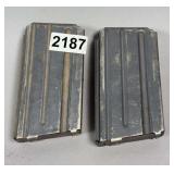 Pair of Metal 5.56 Magazines