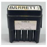 Barrett .50 Cal Ammunition & Case (8 Rounds)