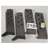 Beretta Model 34 & Misc 380 Cal Magazines