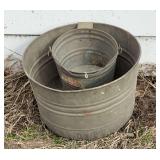 Galvanized Wash Buckets