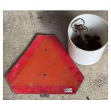 Hitch Pins & Slow Moving Vehicle Sign