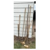 Sledge Hammer, Pitch Forks, & Misc. Hand Tools