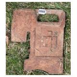 International Harvester 50 lb Suitcase Weight
