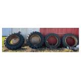 (4) Large Tractor Tires