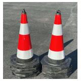 (10) Safety Traffic Cones