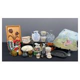 Assorted Shot Glasses, Small Pitchers, & Misc.