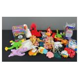 Handmade Wooden Marionette, Beanie Babies, & Toys