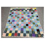 Hand Made Knot Tied Quilt