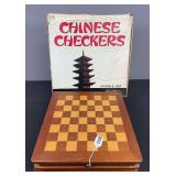 Chinese Checkers Game & Wooden Checkers Board