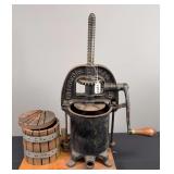 Cast Iron Stuffer / Fruit Press